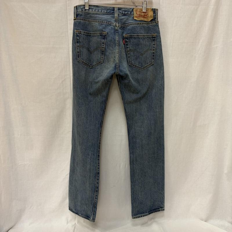 リーバイス Levi s パンツ デニム、ジーンズ 00501-1948 501 ストレートフィット ボタンフライ仕様 W31 L32 ブルー 31インチ 無地 青 / ブルー / blue メンズ USED 古着 中古 50160442