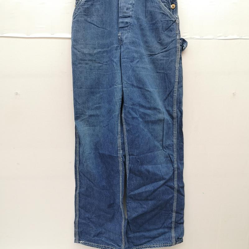 ヴィンテージ VINTAGE サロペット・オーバーオール サロペット、オーバーオール 40s SWEET ORR スウィートオール デニム オーバーオール ユニオンチケット インディゴ / インディゴ / Indigo メンズ USED 古着 中古 50160443