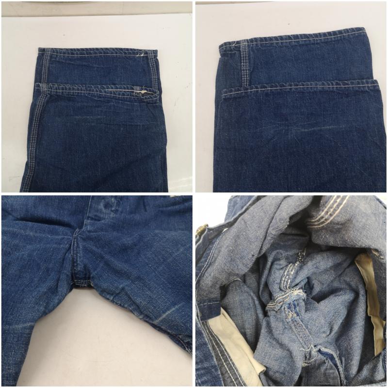 ヴィンテージ VINTAGE サロペット・オーバーオール サロペット、オーバーオール 40s SWEET ORR スウィートオール デニム オーバーオール ユニオンチケット インディゴ / インディゴ / Indigo メンズ USED 古着 中古 50160443