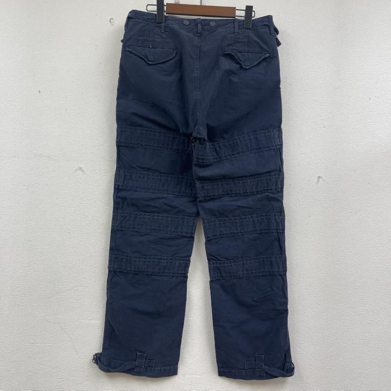 ポロバイラルフローレン Polo by RALPH LAUREN パンツ ワークパンツ、ペインターパンツ 00s ミリタリー ギミック ヘリンボーン パンツ pp-rl-ls3116 紺 / ネイビー / navy メンズ USED 古着 中古 50160447