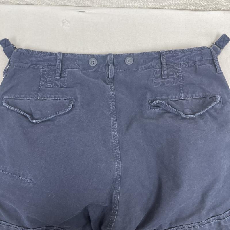 ポロバイラルフローレン Polo by RALPH LAUREN パンツ ワークパンツ、ペインターパンツ 00s ミリタリー ギミック ヘリンボーン パンツ pp-rl-ls3116 紺 / ネイビー / navy メンズ USED 古着 中古 50160447