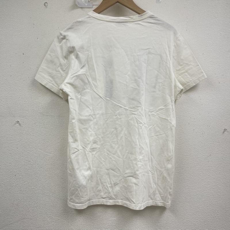 モンクレール MONCLER Tシャツ 半袖 ルーマニア製 LIFE ロゴ グラフィック プリント Tシャツ e20938090950 M 白 / ホワイト / white メンズ USED 古着 中古 50160454