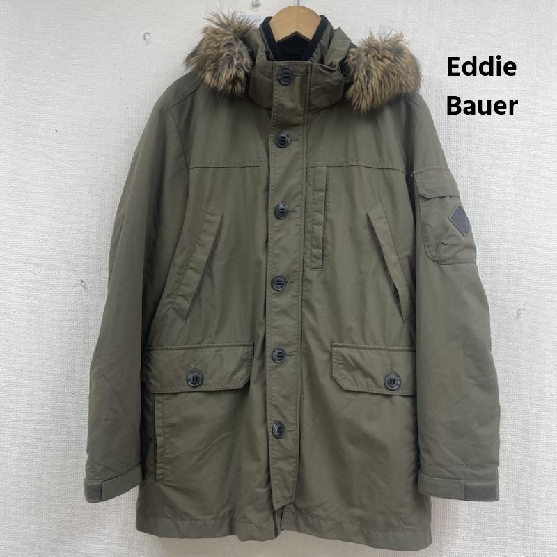 エディーバウアー Eddie Bauer ジャケット、上着 ダウンジャケット ミリタリー スタイル モッズコート マウンテン ジャケット S カーキ / カーキ / khaki メンズ USED 古着 中古 50160457