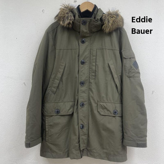 エディーバウアー Eddie Bauer ジャケット、上着 ダウンジャケット ミリタリー スタイル モッズコート マウンテン ジャケット S カーキ / カーキ / khaki メンズ USED 古着 中古 50160457