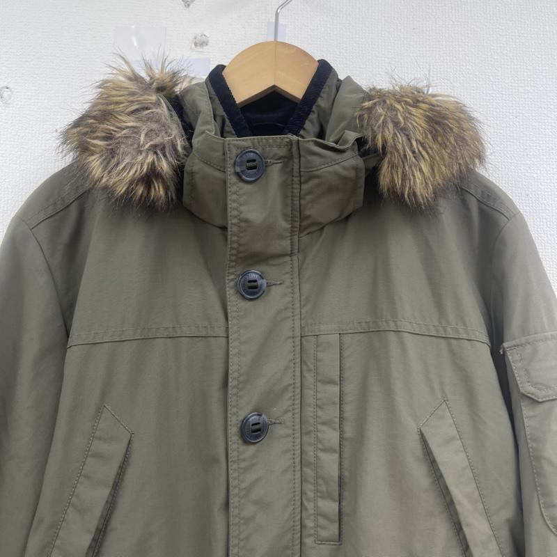 エディーバウアー Eddie Bauer ジャケット、上着 ダウンジャケット ミリタリー スタイル モッズコート マウンテン ジャケット S カーキ / カーキ / khaki メンズ USED 古着 中古 50160457