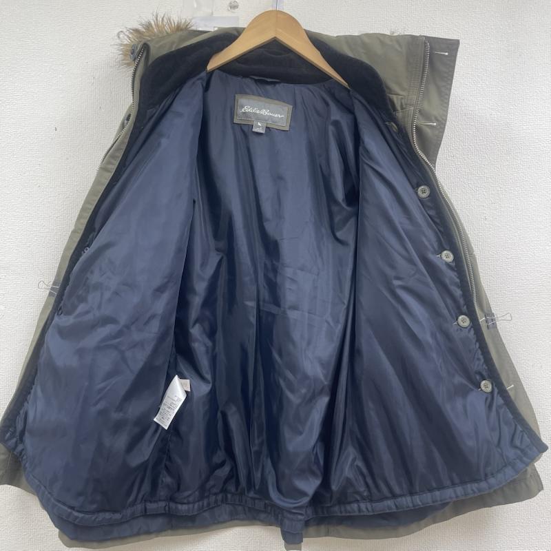 エディーバウアー Eddie Bauer ジャケット、上着 ダウンジャケット ミリタリー スタイル モッズコート マウンテン ジャケット S カーキ / カーキ / khaki メンズ USED 古着 中古 50160457