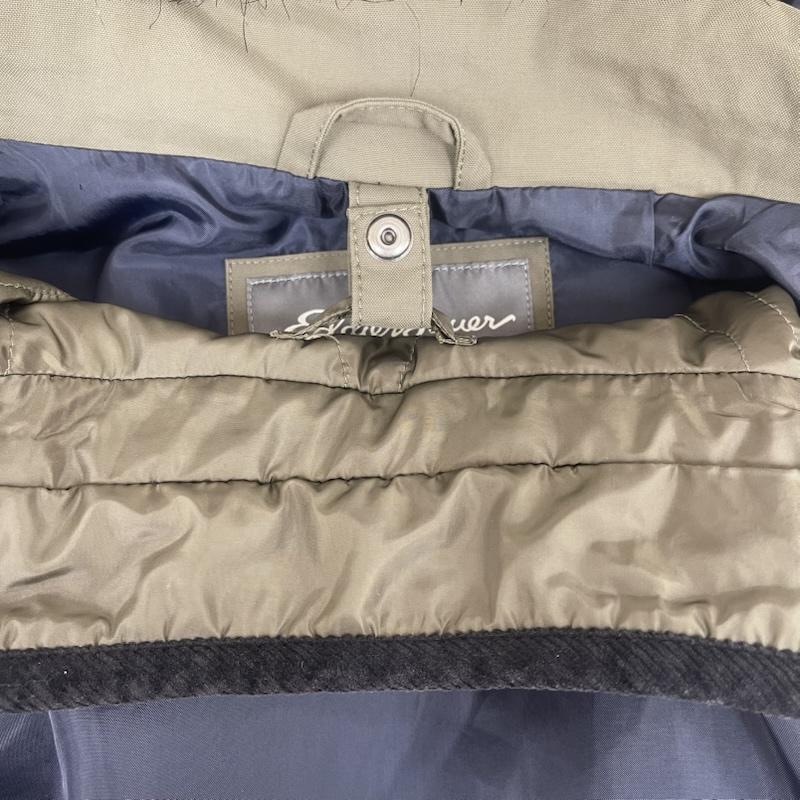 エディーバウアー Eddie Bauer ジャケット、上着 ダウンジャケット ミリタリー スタイル モッズコート マウンテン ジャケット S カーキ / カーキ / khaki メンズ USED 古着 中古 50160457