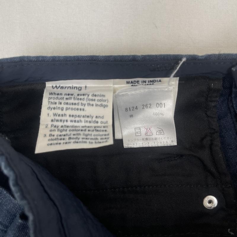 ジースターロゥ G-STAR RAW パンツ チノパン 3301モデル モトクロス ジップフライ コットン ワーク パンツ 32インチ 紺 / ネイビー / navy メンズ USED 古着 中古 50160459