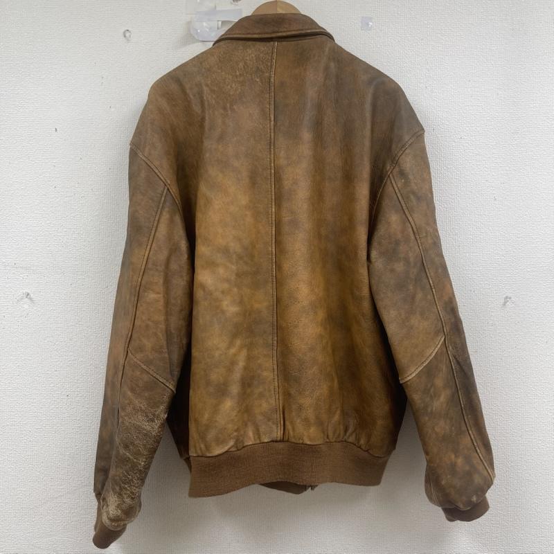 ビーマッコイ B-MCCOY S ジャケット、上着 レザージャケット TYPE A-2 レザー ジャケット ヴィンテージ アウター XXL 茶 / ブラウン / brown メンズ USED 古着 中古 50160460