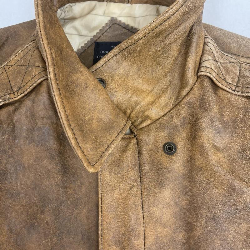 ビーマッコイ B-MCCOY S ジャケット、上着 レザージャケット TYPE A-2 レザー ジャケット ヴィンテージ アウター XXL 茶 / ブラウン / brown メンズ USED 古着 中古 50160460