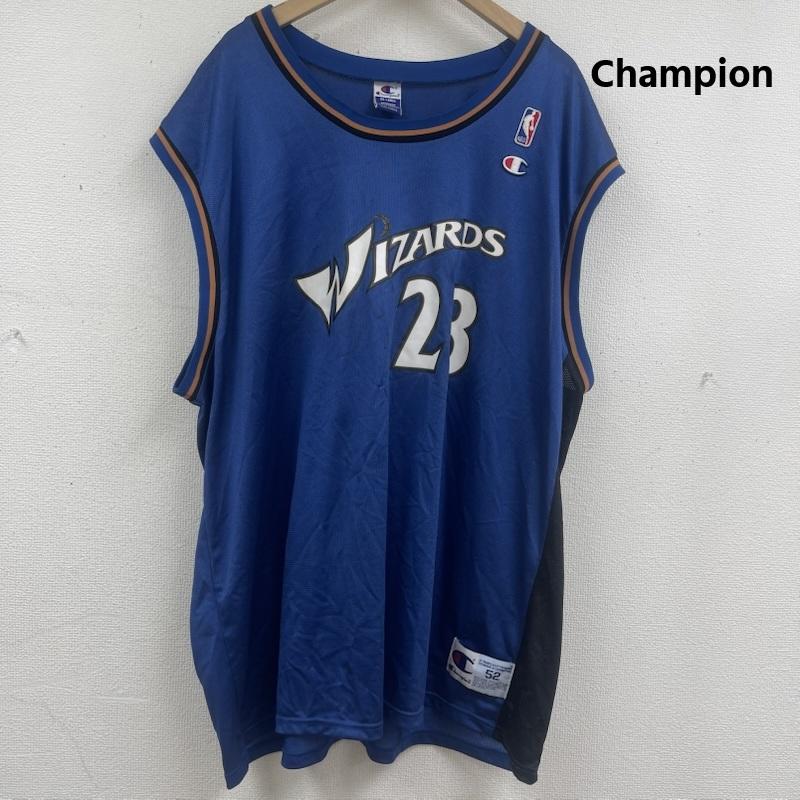 チャンピオン Champion タンクトップ タンクトップ 90s 青刺繍タグ マイケル ジョーダン 背番号 23 ゲーム シャツ タンクトップ XL 青 / ブルー / blue メンズ USED 古着 中古 50160463