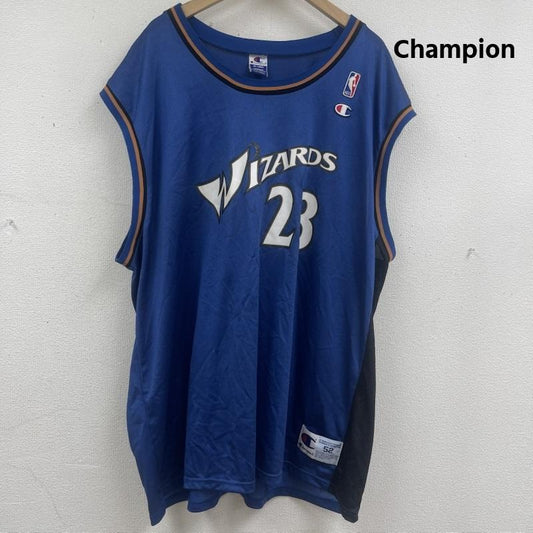 チャンピオン Champion タンクトップ タンクトップ 90s 青刺繍タグ マイケル ジョーダン 背番号 23 ゲーム シャツ タンクトップ XL 青 / ブルー / blue メンズ USED 古着 中古 50160463