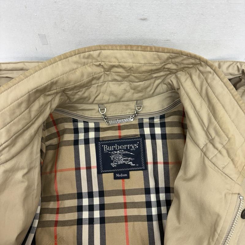 バーバリーズ BURBERRYS ジャケット、上着 ジャンパー、ブルゾン 90s ノバチェック ダウン ライナー フーデッド コート WV485-831-76 M ベージュ / ベージュ / beige メンズ USED 古着 中古 50160478