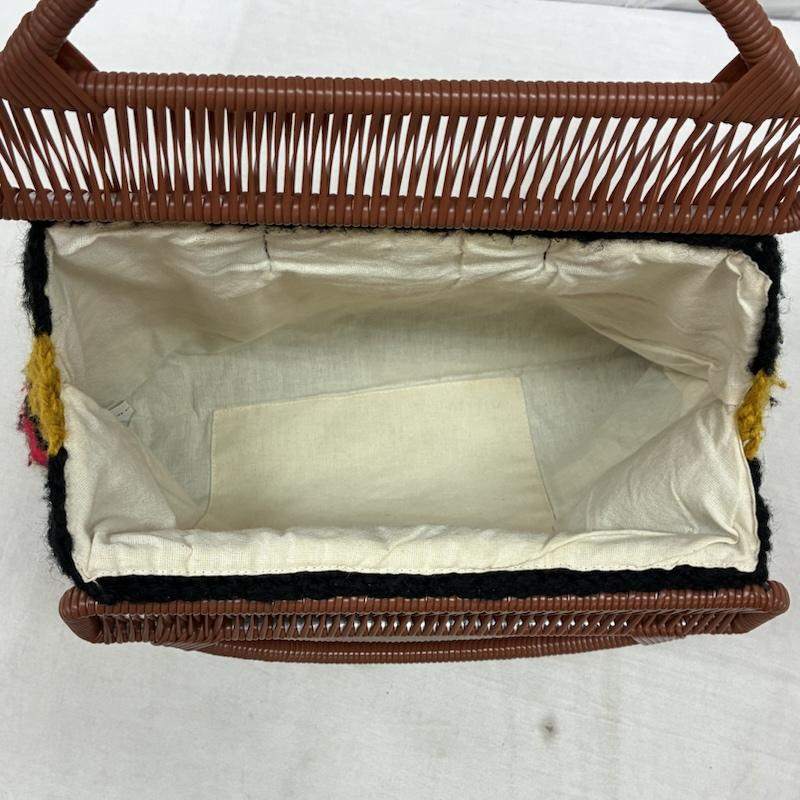 マルニ MARNI トートバッグ トートバッグ マーケット クロシェ ニット ボーダー マルチカラー ハンド トートバッグ - レディース USED 古着 中古 50160481