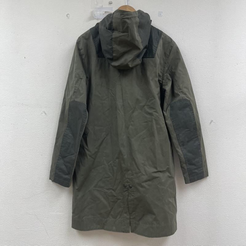 プリティーグリーン Pretty Green コート コート一般 ASHBURN パッチポケット フーデッド パーカー モッズ コート XS カーキ / カーキ / khaki メンズ USED 古着 中古 50160484