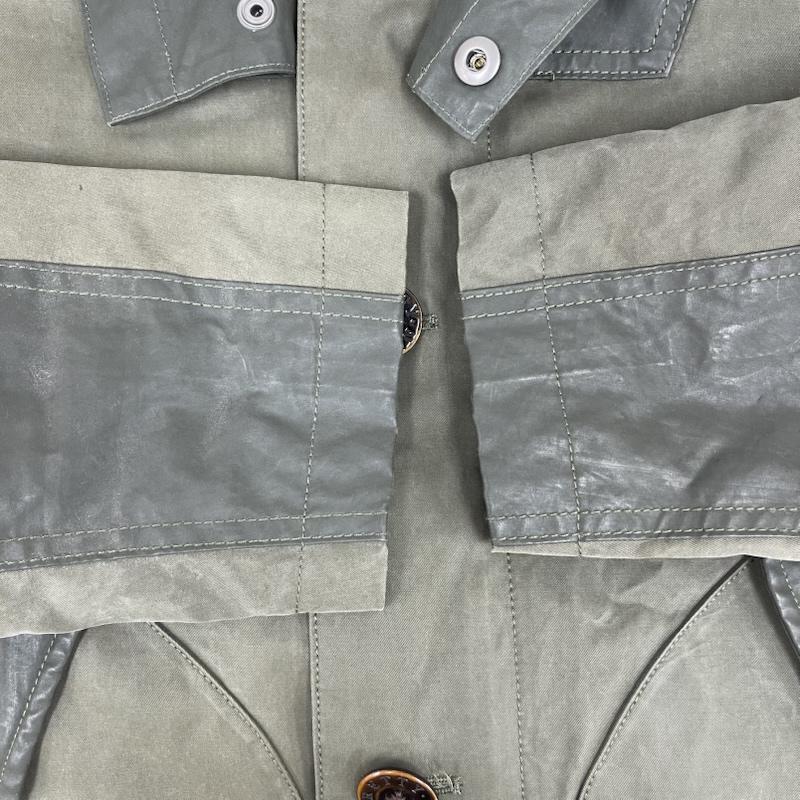 プリティーグリーン Pretty Green コート コート一般 ASHBURN パッチポケット フーデッド パーカー モッズ コート XS カーキ / カーキ / khaki メンズ USED 古着 中古 50160484