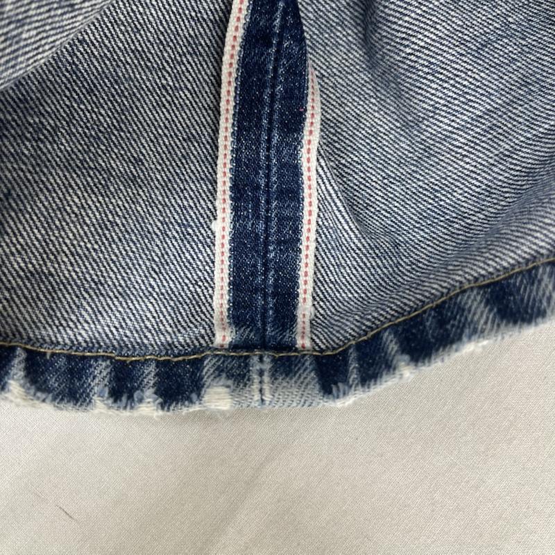 リーバイス Levi s パンツ デニム、ジーンズ 702 xx ボタン裏 j09 赤耳 セルビッチ デニム パンツ 32インチ インディゴ / インディゴ / Indigo メンズ USED 古着 中古 50160487