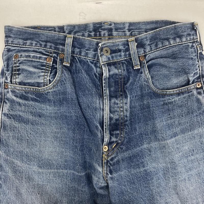 リーバイス Levi s パンツ デニム、ジーンズ 702 xx ボタン裏 j09 赤耳 セルビッチ デニム パンツ 32インチ インディゴ / インディゴ / Indigo メンズ USED 古着 中古 50160487