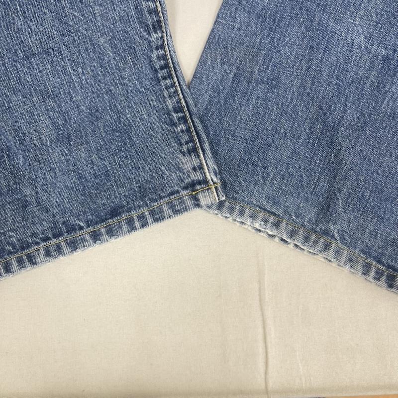 リーバイス Levi s パンツ デニム、ジーンズ 702 xx ボタン裏 j09 赤耳 セルビッチ デニム パンツ 32インチ インディゴ / インディゴ / Indigo メンズ USED 古着 中古 50160487