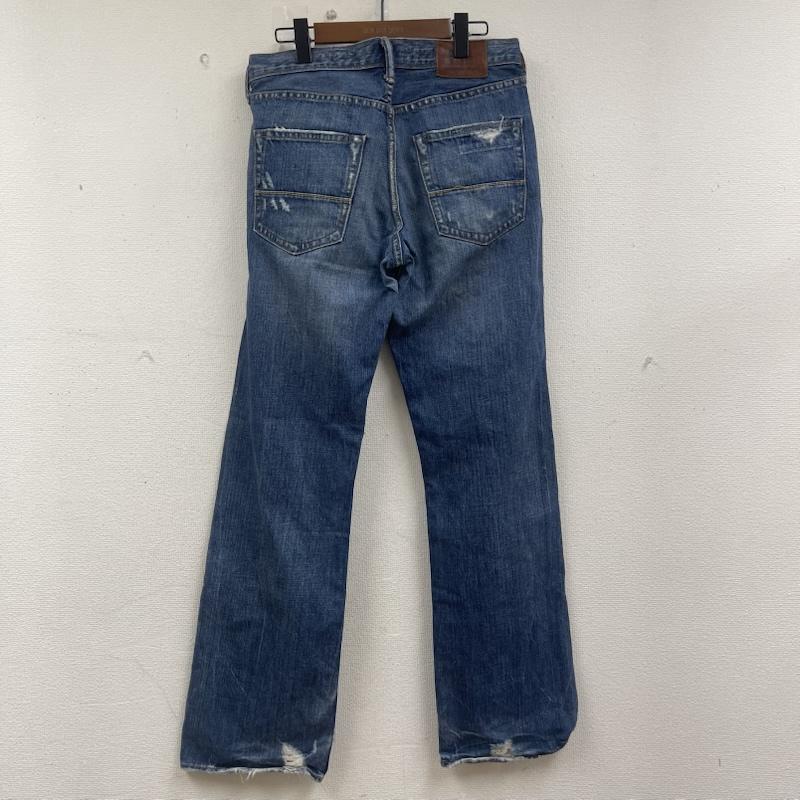 ルールNo.925 RUEHL No.925 パンツ デニム、ジーンズ PREMIUM JEANS ボタンフライ ブーツカット シルエット デニム パンツ 30インチ インディゴ / インディゴ / Indigo メンズ USED 古着 中古 50160488