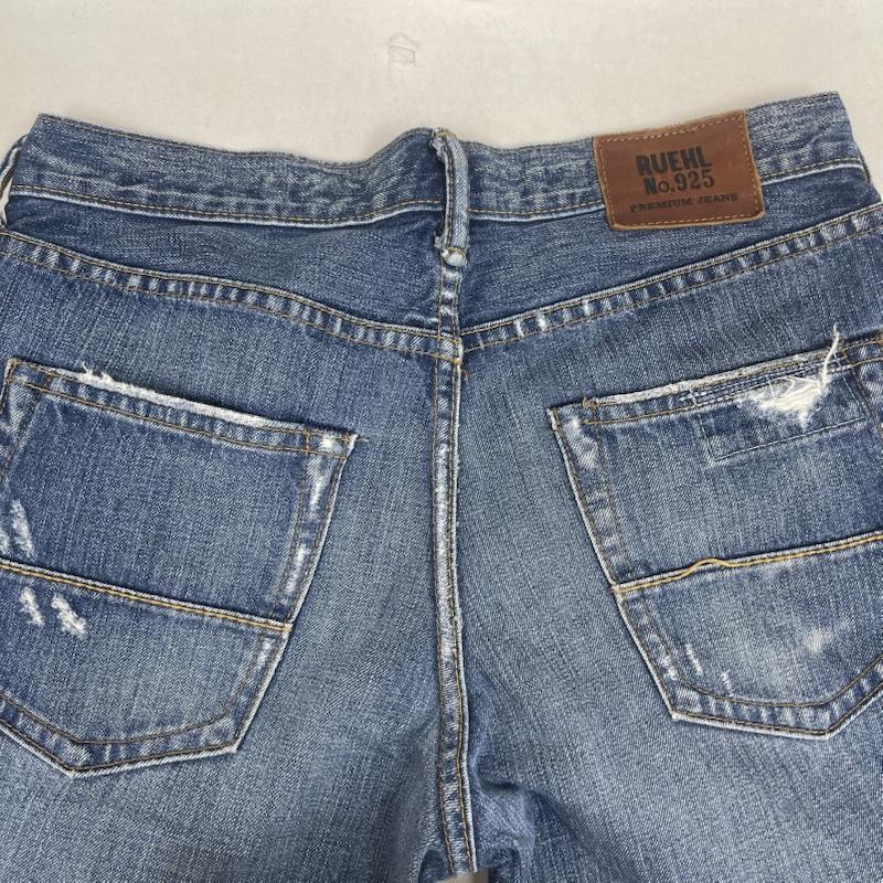 ルールNo.925 RUEHL No.925 パンツ デニム、ジーンズ PREMIUM JEANS ボタンフライ ブーツカット シルエット デニム パンツ 30インチ インディゴ / インディゴ / Indigo メンズ USED 古着 中古 50160488