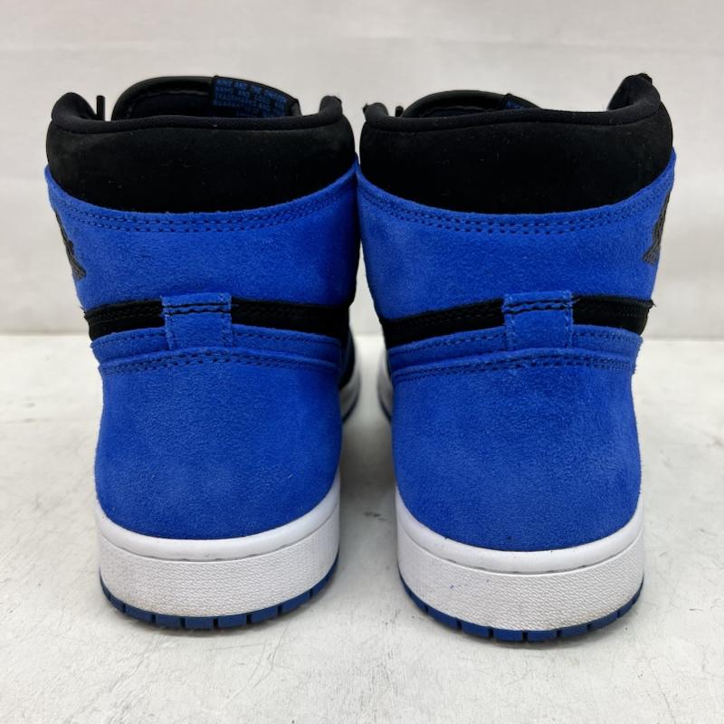 ナイキ NIKE スニーカー スニーカー AIR JORDAN 1 RETRO HIGH OG ROYAL REIMAGINED DZ5485-042 27.5cm 青 / ブルー / blue X 黒 / ブラック / black メンズ USED 古着 中古 50160490