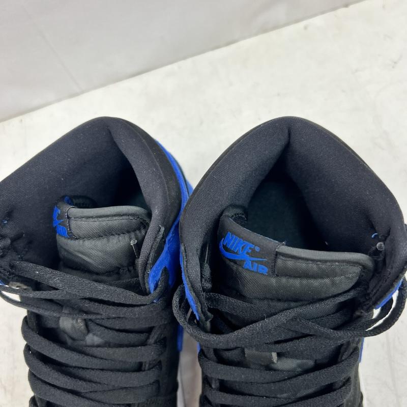 ナイキ NIKE スニーカー スニーカー AIR JORDAN 1 RETRO HIGH OG ROYAL REIMAGINED DZ5485-042 27.5cm 青 / ブルー / blue X 黒 / ブラック / black メンズ USED 古着 中古 50160490