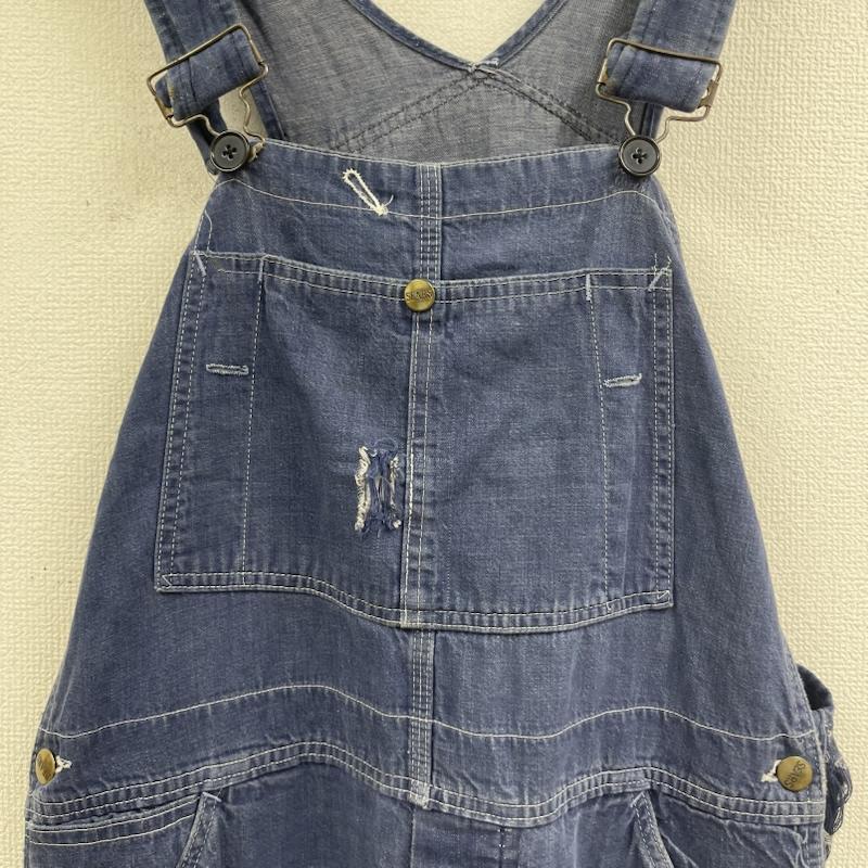 シアーズ SEARS サロペット・オーバーオール サロペット、オーバーオール 70s 80s ヴィンテージ デニム オーバーオール サロペット インディゴ / インディゴ / Indigo メンズ USED 古着 中古 50160498