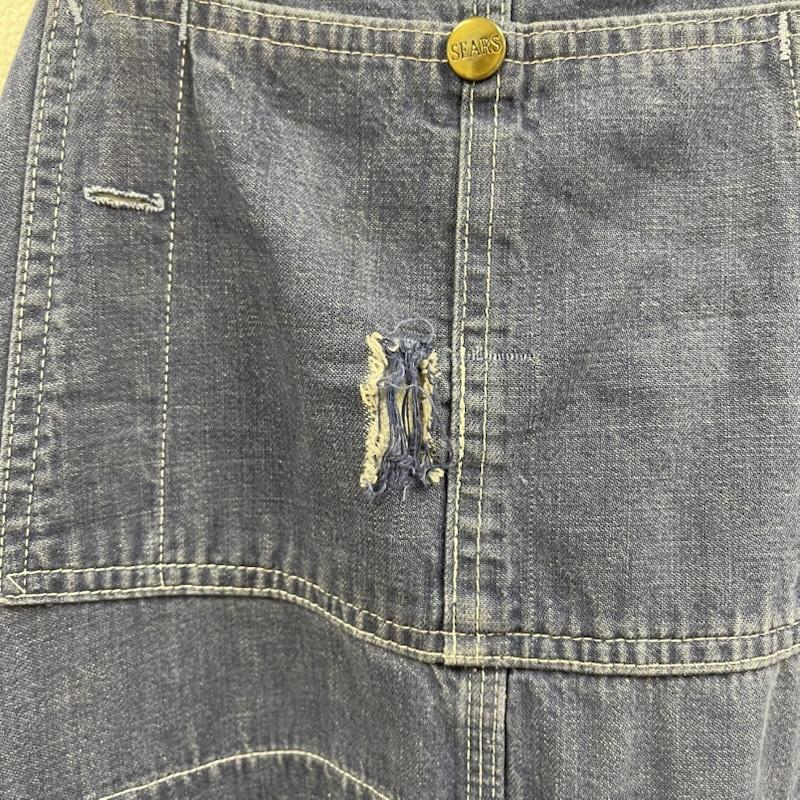 シアーズ SEARS サロペット・オーバーオール サロペット、オーバーオール 70s 80s ヴィンテージ デニム オーバーオール サロペット インディゴ / インディゴ / Indigo メンズ USED 古着 中古 50160498