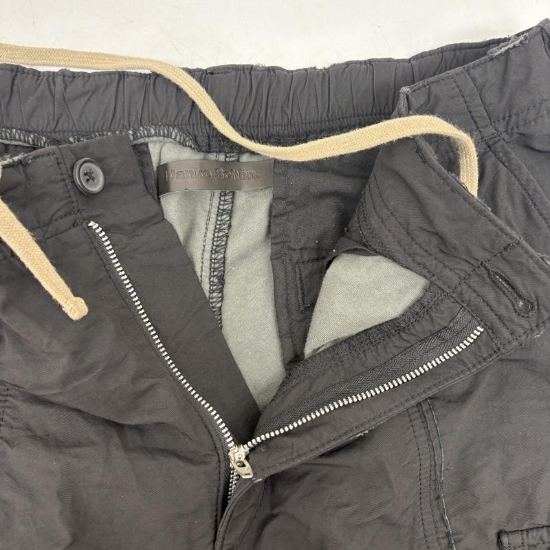 ダンケシェーン DANKE SCHON パンツ ワークパンツ、ペインターパンツ 23AW ダメージ 加工 水溶性 ボンディング カーゴ パンツ 23404ts-ds-1 M 黒 / ブラック / black メンズ USED 古着 中古 50160500