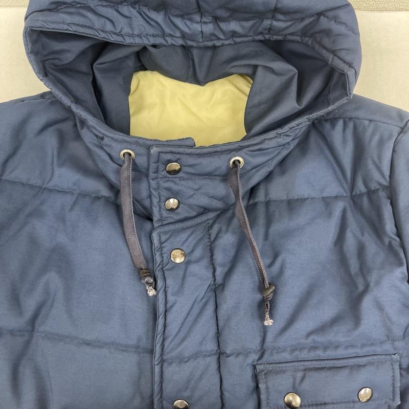 シアーズ SEARS ジャケット、上着 ダウンジャケット 70s 80s ヴィンテージ キルティング ジップ ダウンジャケット XL 青 / ブルー / blue メンズ USED 古着 中古 50160502