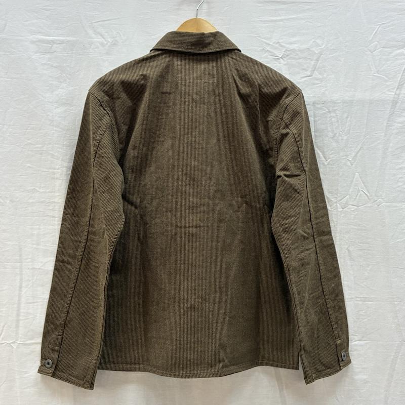 ダブルアールエル ラルフローレン RRL RALPH LAUREN ジャケット、上着 ジャンパー、ブルゾン コットン ストライプ チョア ワーク ジャケット カバーオール XS メンズ USED 古着 中古 50160510