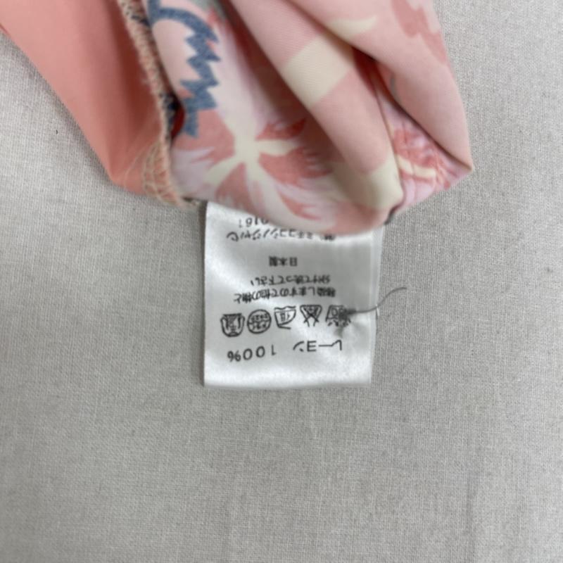 エンジーンズ YENJEANS シャツ、ブラウス 半袖 オープンカラー レーヨン アロハシャツ 07y3t-222 36 桃 / ピンク / pink メンズ USED 古着 中古 50160514