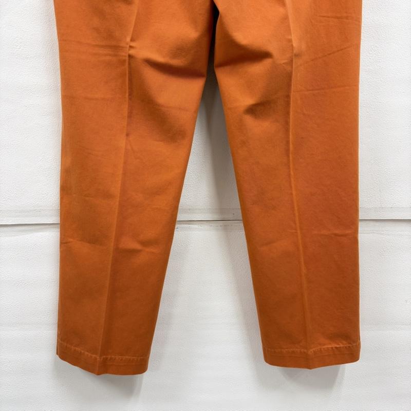 ポロバイラルフローレン Polo by RALPH LAUREN パンツ チノパン 90s チノパン カジュアル フォーマル パンツ ジッパーフライ ヴィンテージ ポニー刺繡 35インチ 無地 X ワンポイント X ロゴ、文字 X 刺繍 橙 / オレンジ / orange メンズ USED 古着 中古 50160522