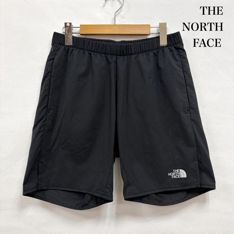 ザノースフェイス THE NORTH FACE パンツ ショートパンツ NB41786 スワローテイルベント ハーフパンツ ナイロン ショーツ ロゴ プリント M ワンポイント X ロゴ、文字 X プリント 黒 / ブラック / black X 銀 / シルバー / silver color メンズ USED 古着 中古 50160524