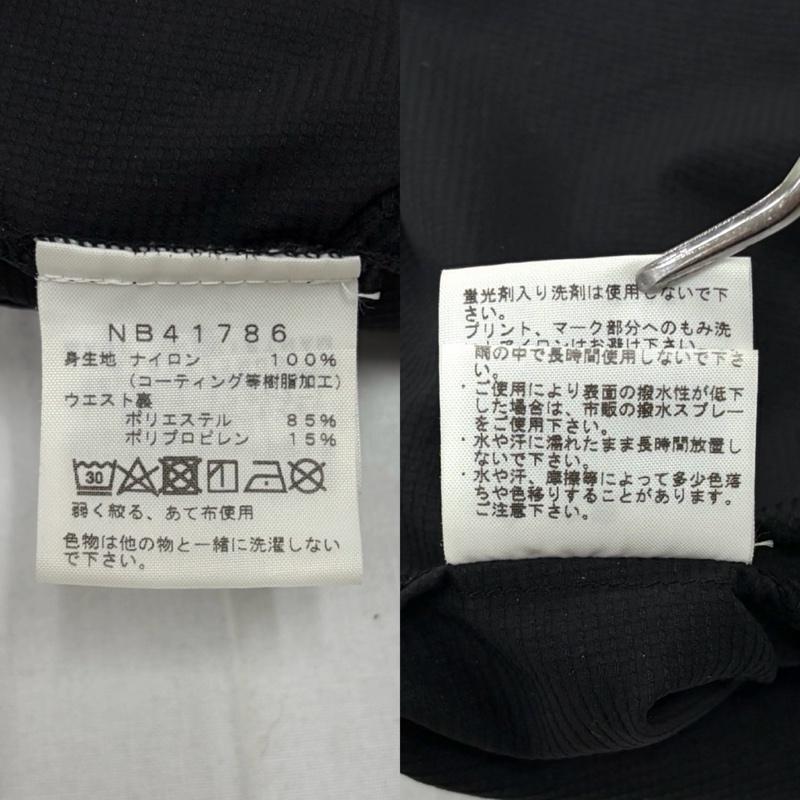 ザノースフェイス THE NORTH FACE パンツ ショートパンツ NB41786 スワローテイルベント ハーフパンツ ナイロン ショーツ ロゴ プリント M ワンポイント X ロゴ、文字 X プリント 黒 / ブラック / black X 銀 / シルバー / silver color メンズ USED 古着 中古 50160524