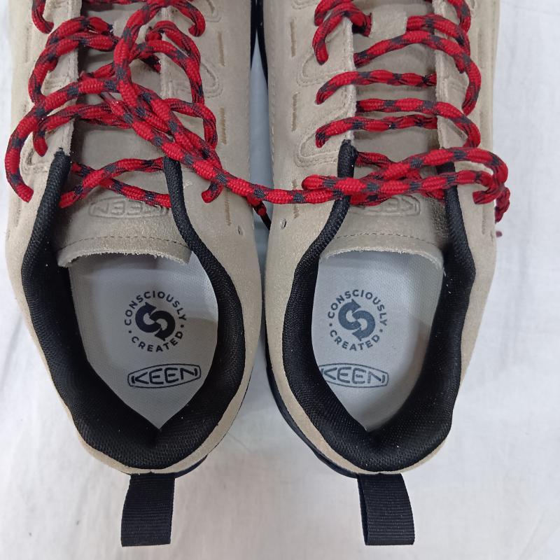 キーン KEEN スニーカー スニーカー 1002672 JASPER Silver Mink US9.5/27.5cm アウトドアスニーカー US：9.5 ベージュ / ベージュ / beige メンズ USED 古着 中古 50160541