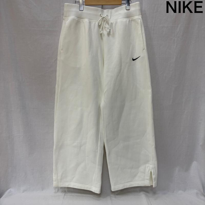 ナイキ NIKE ボトムス ボトムス DQ5616-133 Nike AS W NSW Phoenix Fleece HR Pant Wide White XXL XXL ロゴ、文字 白 / ホワイト / white レディース USED 古着 中古 50160545
