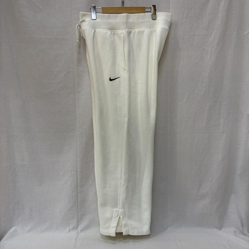 ナイキ NIKE ボトムス ボトムス DQ5616-133 Nike AS W NSW Phoenix Fleece HR Pant Wide White XXL XXL ロゴ、文字 白 / ホワイト / white レディース USED 古着 中古 50160545