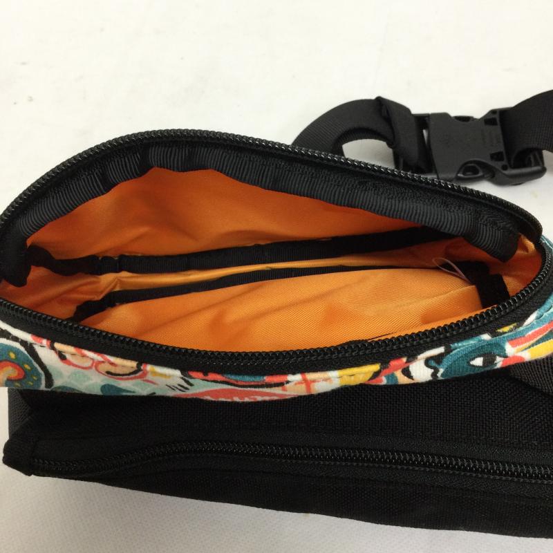 チャムス CHUMS ボディバッグ ボディバッグ CHUMS 3 Pouch Body Bag Sweat Nylon 3ポーチボディバッグスウェットナイロン CH60-3457 - 黒 / ブラック / black X 橙 / オレンジ / orange X マルチカラー / マルチカラー / multicolor レディース USED 古着 中古 50160554