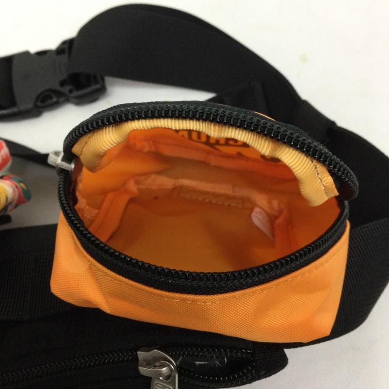 チャムス CHUMS ボディバッグ ボディバッグ CHUMS 3 Pouch Body Bag Sweat Nylon 3ポーチボディバッグスウェットナイロン CH60-3457 - 黒 / ブラック / black X 橙 / オレンジ / orange X マルチカラー / マルチカラー / multicolor レディース USED 古着 中古 50160554