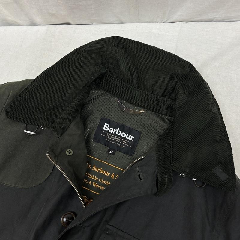 バーブァー Barbour ジャケット、上着 ジャンパー、ブルゾン MWX2467SG51 MORI WAX JACKET TOKITO ワックス コットン ハンティング ジャケット モリ M メンズ USED 古着 中古 50160559