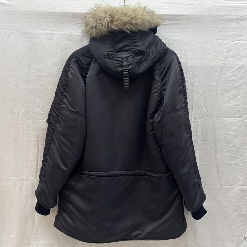 キャブクロージング CABCLOTHING ジャケット、上着 ジャンパー、ブルゾン N-3A CROWN ZIP ミリタリー フライト ジャケット MIL-J-6279 S 紺 / ネイビー / navy メンズ USED 古着 中古 50160563