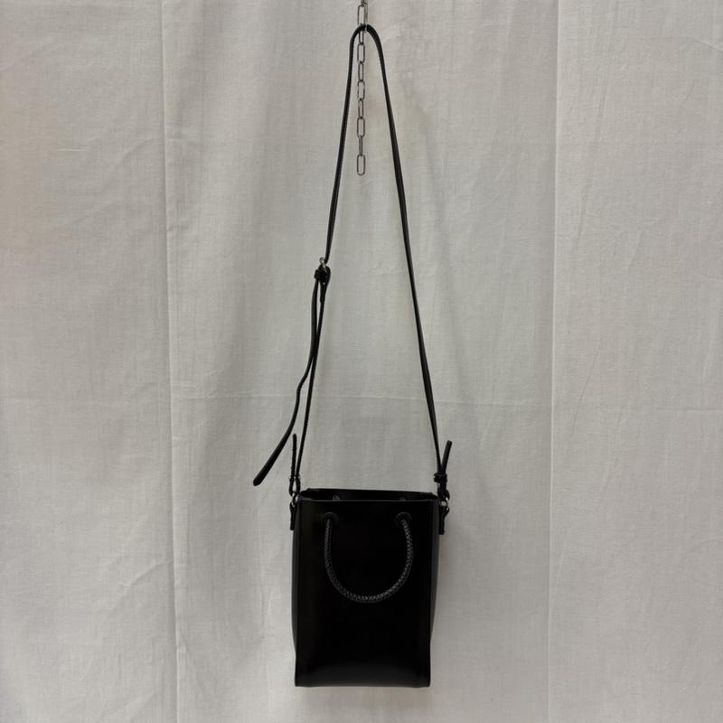 ヤーキ YAHKI ショルダーバッグ ショルダーバッグ ショルダーバッグ black スクエア レザー - 黒 / ブラック / black レディース USED 古着 中古 50160570