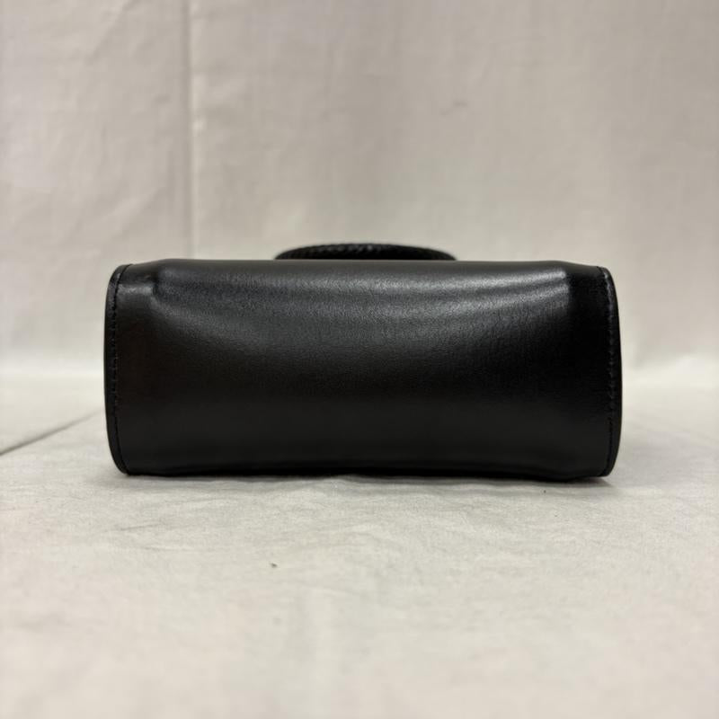 ヤーキ YAHKI ショルダーバッグ ショルダーバッグ ショルダーバッグ black スクエア レザー - 黒 / ブラック / black レディース USED 古着 中古 50160570