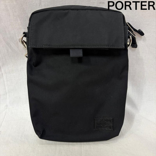 ポーター PORTER ショルダーバッグ ショルダーバッグ 吉田カバン PORTER MOTION ショルダーバッグ black - ロゴ、文字 黒 / ブラック / black メンズ USED 古着 中古 50160572