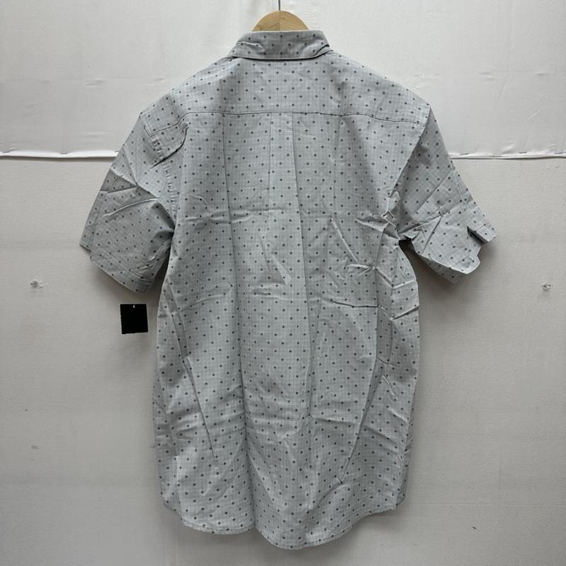 ステューシー STUSSY シャツ、ブラウス 半袖 90s USA製 ドット チェック シャツ M 灰 / グレー / gray メンズ USED 古着 中古 50160576