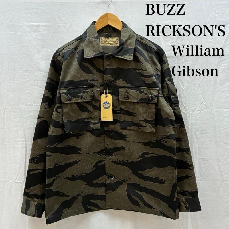バズリクソンズ Buzz Rickson s ジャケット、上着 ジャンパー、ブルゾン 25AW WILLIAM GIBSON ウィリアム ギブソン BLACK TIGER PATTERN JACKET OVER DYE BR15778 M メンズ USED 古着 中古 50160583