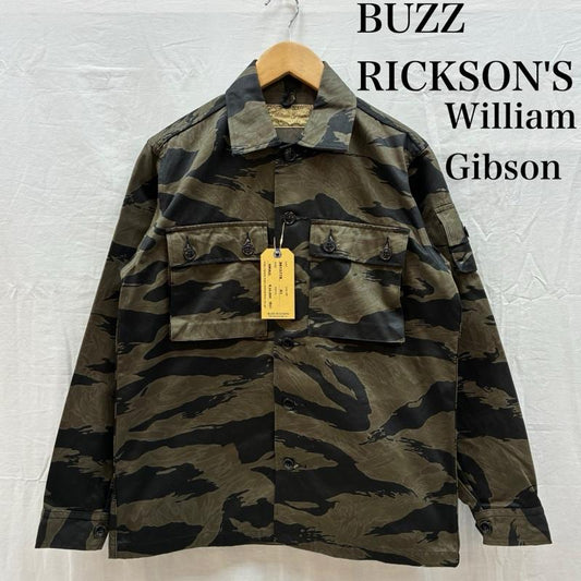バズリクソンズ Buzz Rickson s ジャケット、上着 ジャンパー、ブルゾン 25AW WILLIAM GIBSON ウィリアム ギブソン BLACK TIGER PATTERN JACKET OVER DYE BR15778 S メンズ USED 古着 中古 50160584