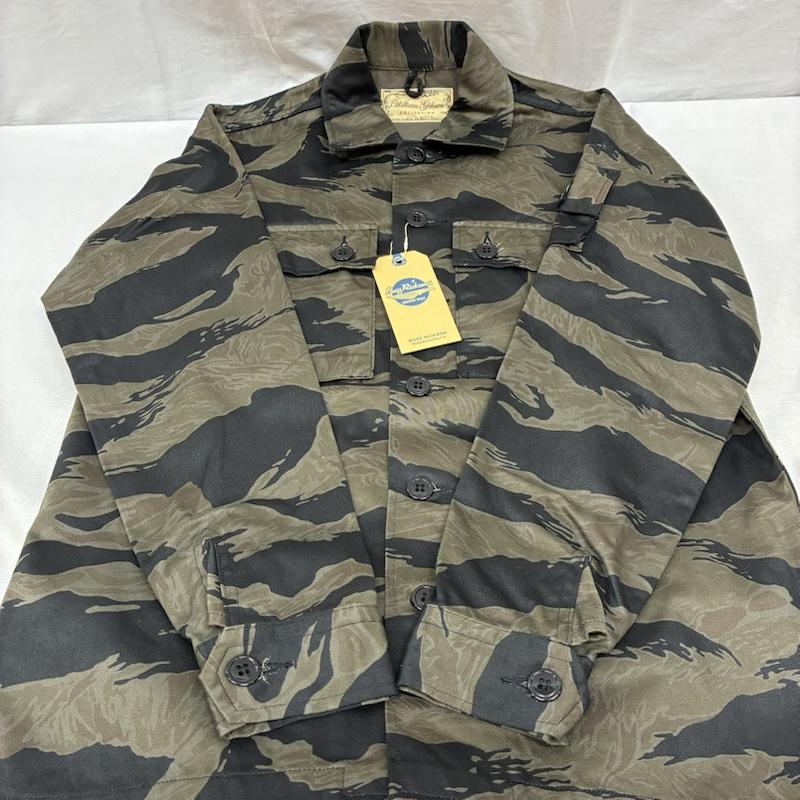 バズリクソンズ Buzz Rickson s ジャケット、上着 ジャンパー、ブルゾン 25AW WILLIAM GIBSON ウィリアム ギブソン BLACK TIGER PATTERN JACKET OVER DYE BR15778 S メンズ USED 古着 中古 50160584